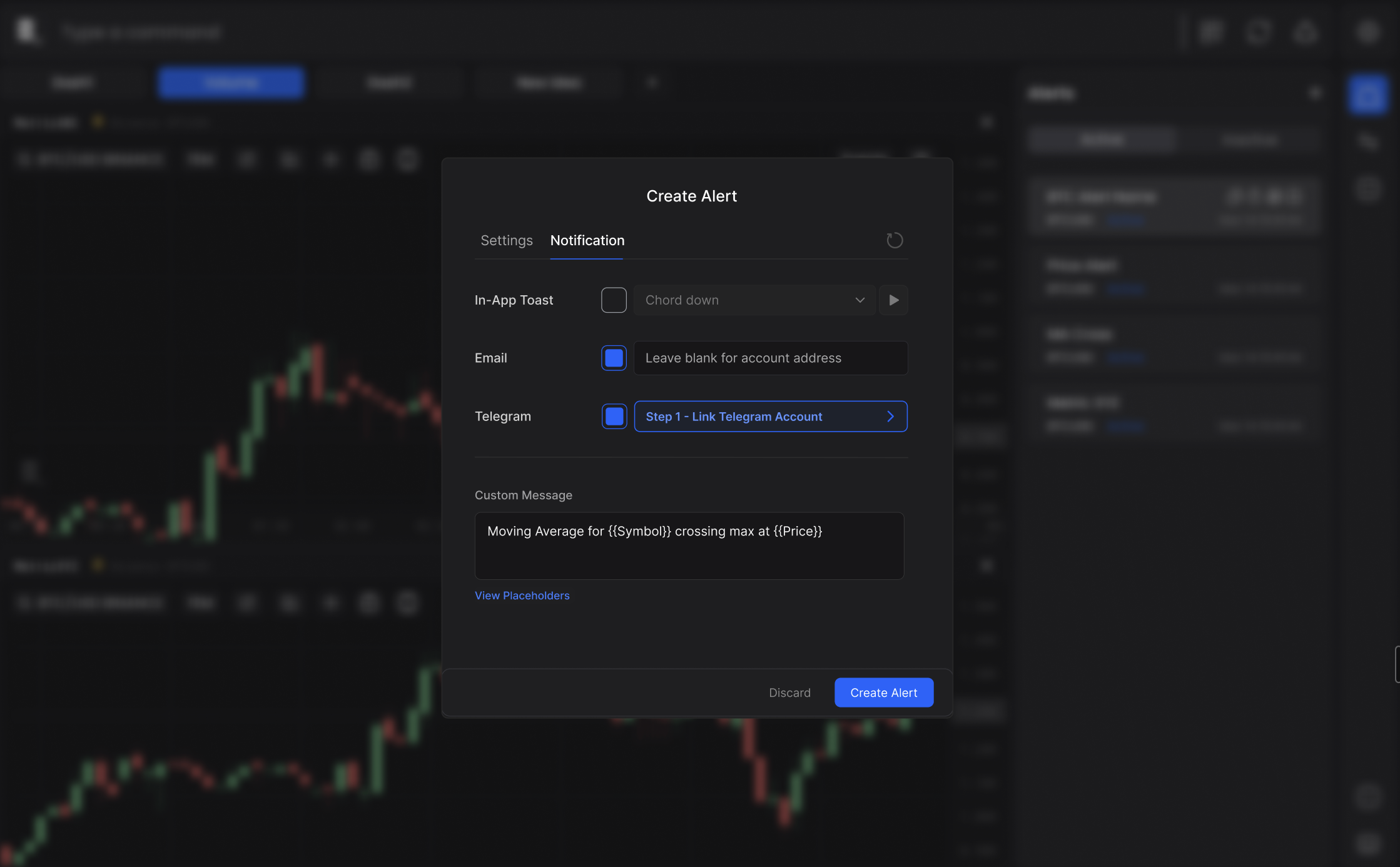 Setting up Telegram Alerts - I